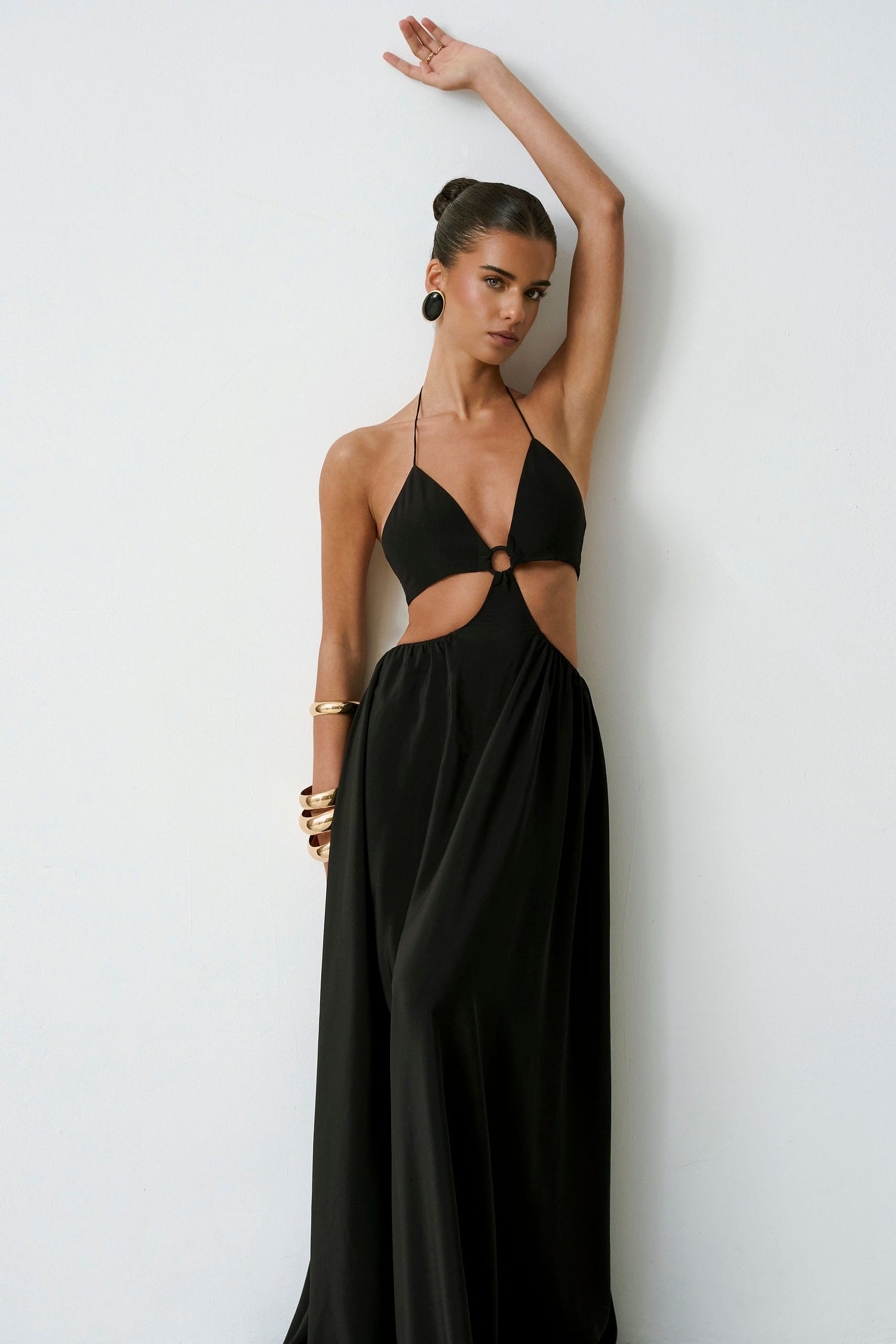 Cut-out Maxi Dress