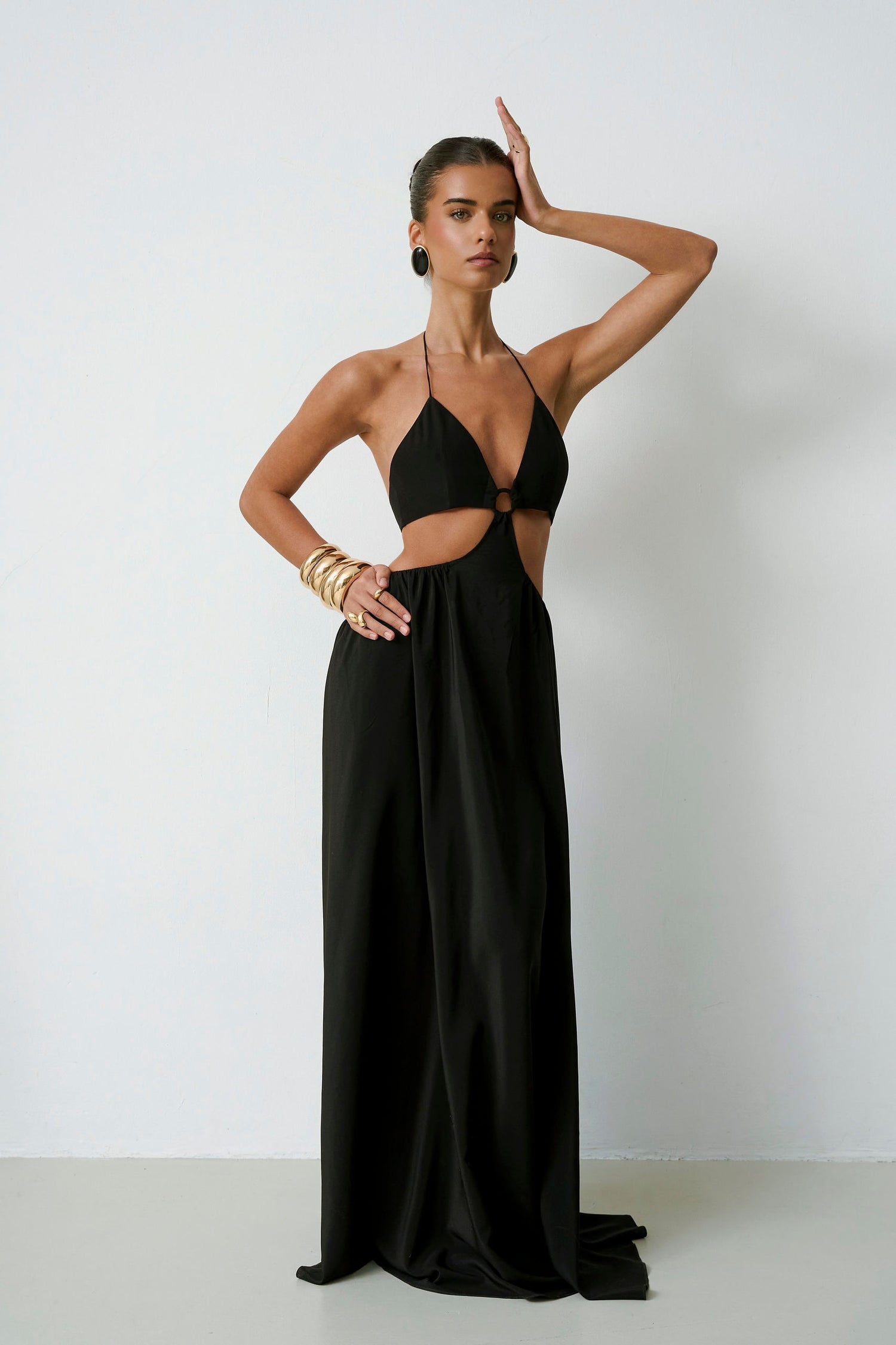Cut-out Maxi Dress