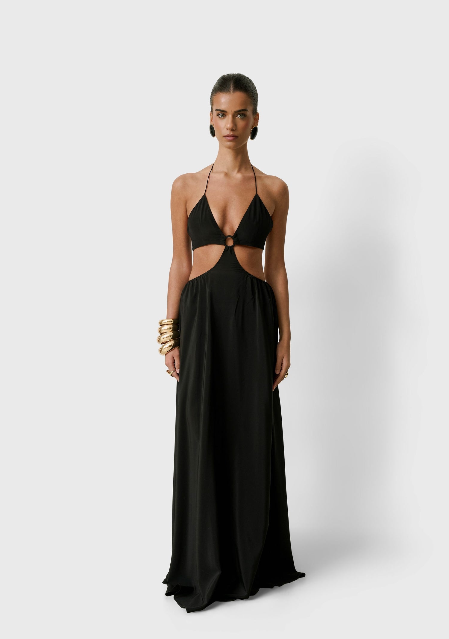 Cut-out Maxi Dress